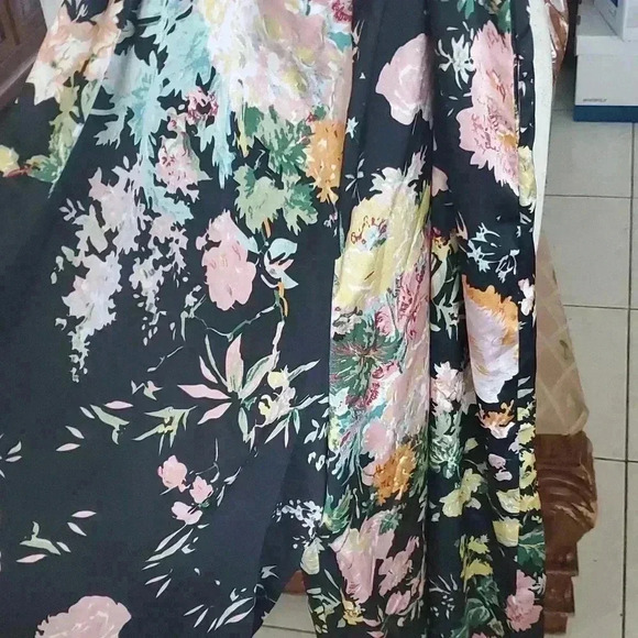 Floral Black Jumpsuit - Picture 9 of 10